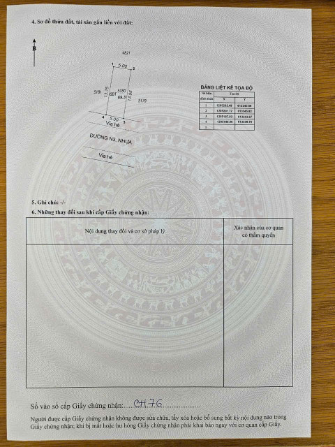 Bán đất 69.7m² 4.63 tỷ tại Phường Đông Hòa Thị xã Dĩ An