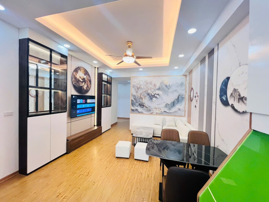 (Tin thật 100%) CH 74,5m2 x 3PN có slot ô tô tại A14 KĐT Nam Trung Yên - Nội thất cao cấp 600 triệu