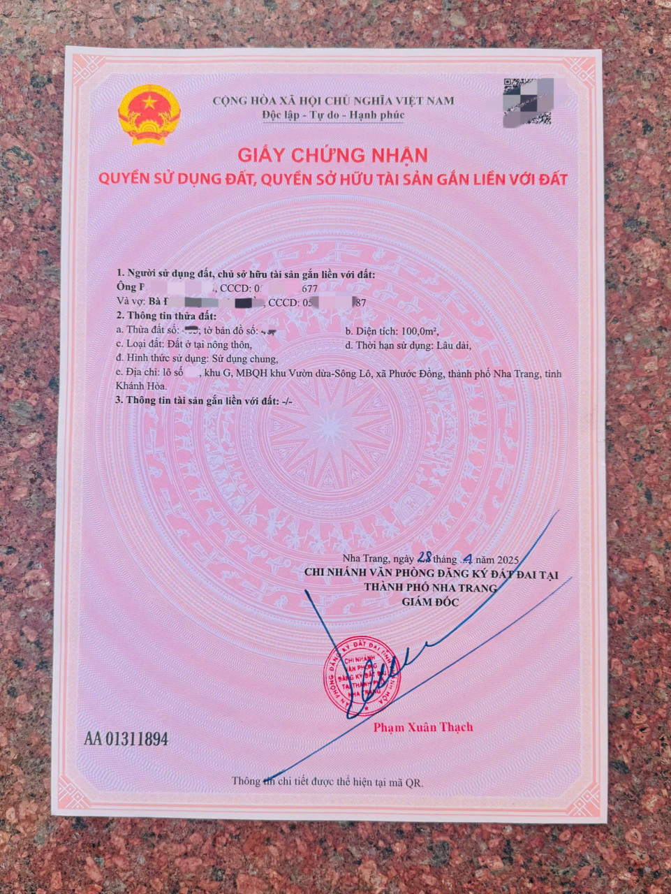 BÁN ĐẤT MẶT TIỀN ĐẠI LỘ NGUYỄN TẤT THÀNH, PHƯỚC ĐỒNG, NHA TRANG