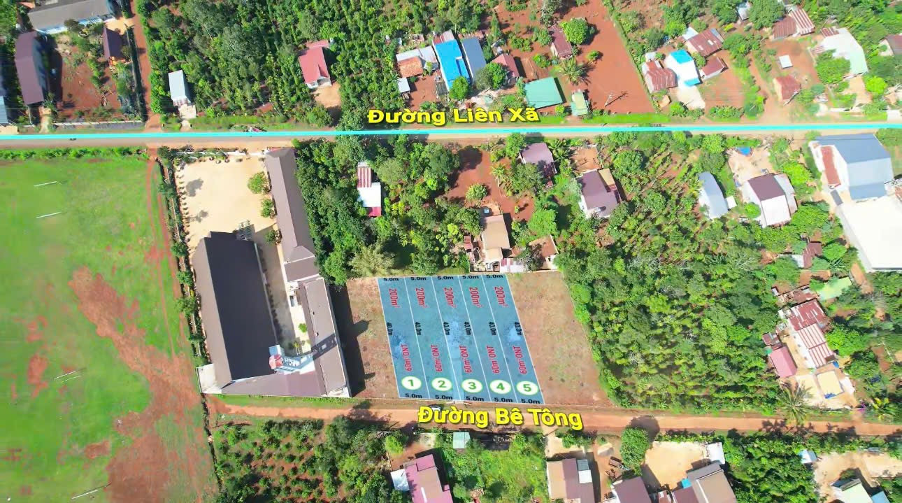 Bán đất 175m² giá 239 triệu tại Xã Dray Bhăng Huyện Cư Kuin
