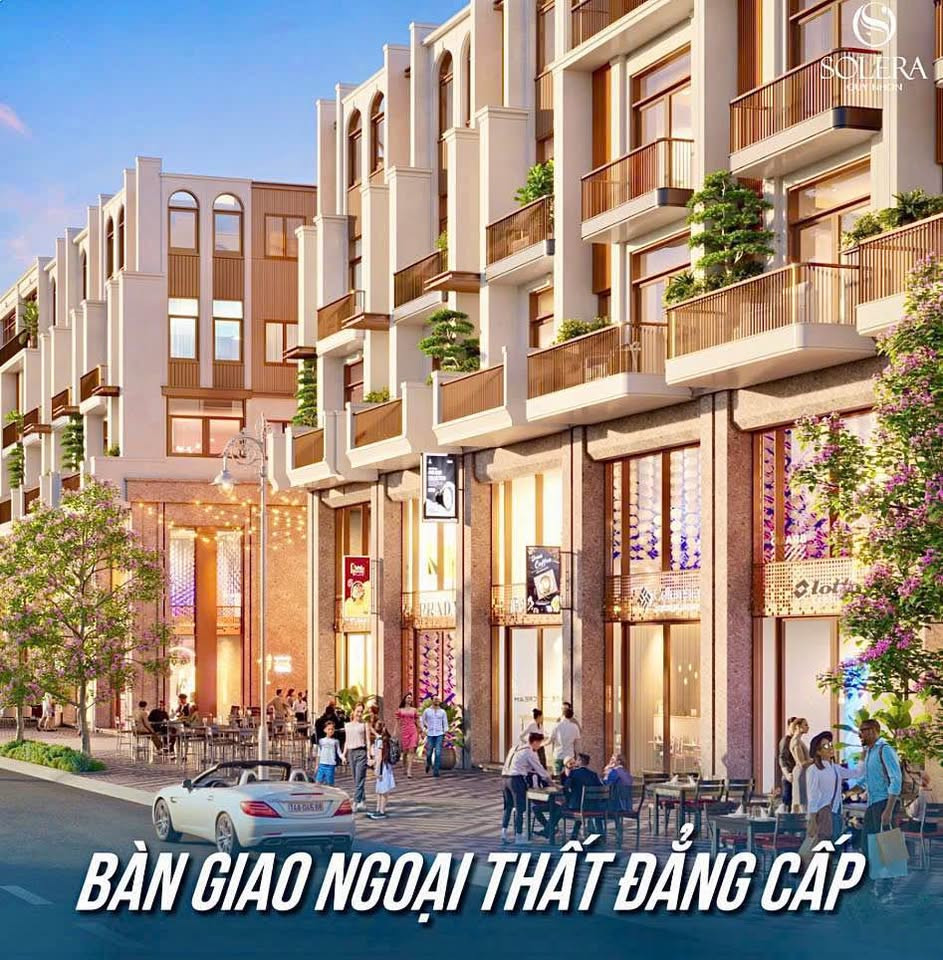 🌟 SOLERA QUY NHƠN – Shophouse 5⭐ Vị trí đắt giá tại Trung tâm TP. QUY NHƠN 🌟