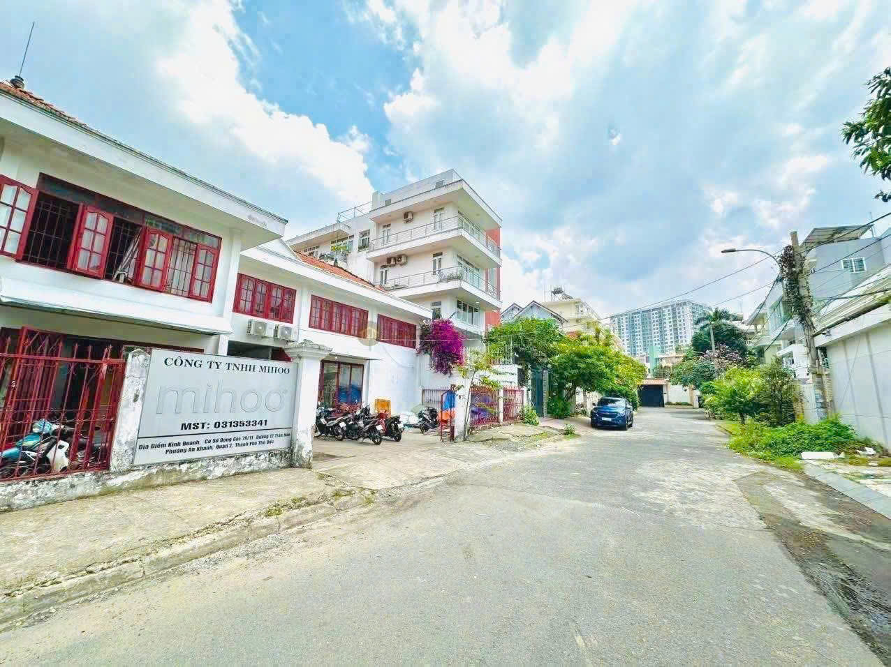 Bán đất thổ cư 611m2, ĐƯỜNG 12 , TRẦN NÃO , Q.2, Bình Khánh, 84 tỷ, sổ đỏ