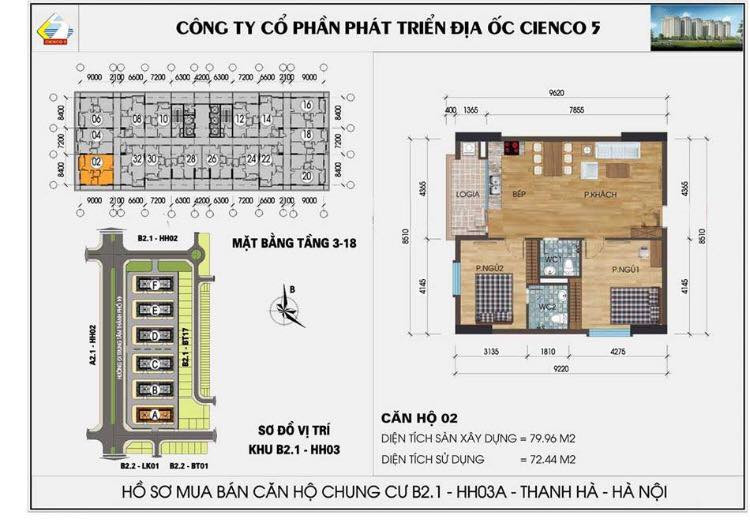 chính chủ bán căn góc khu 6 tòa mới – kđt thanh hà