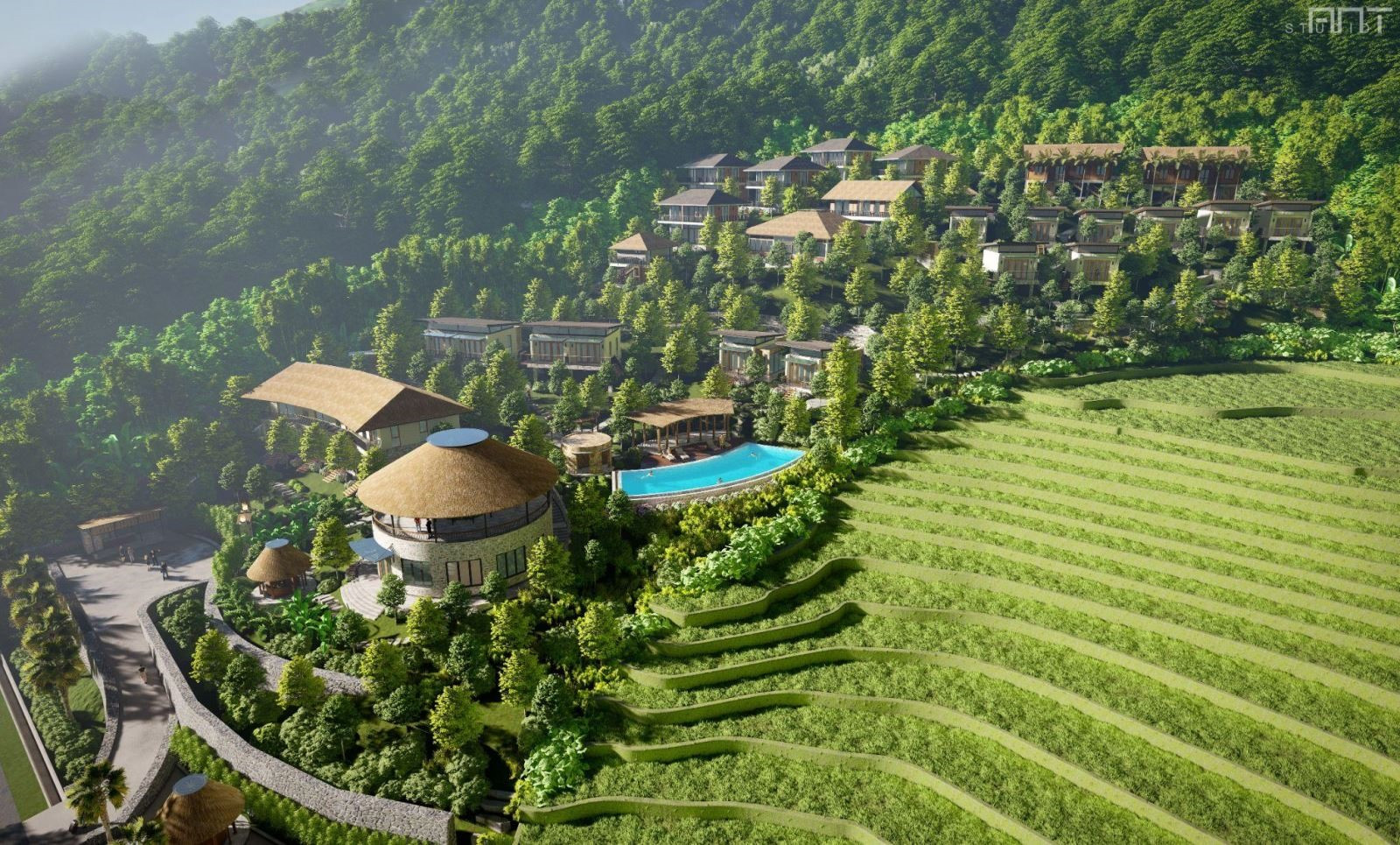 Resort tuyệt đẹp tại Pù Lương