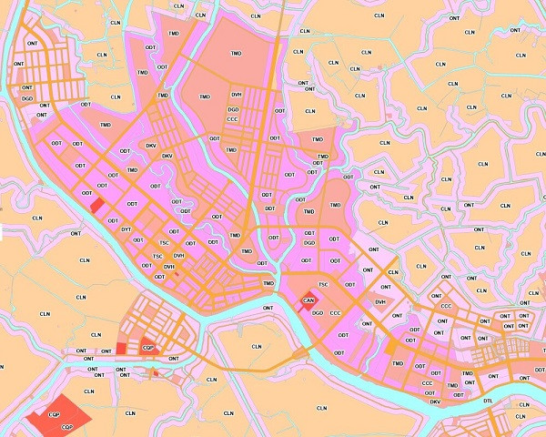 Bản đồ quy hoạch giao thông huyện Phong Điền, Cần Thơ mới nhất