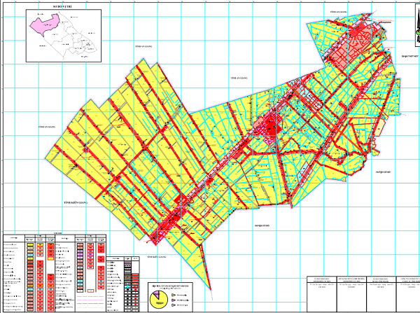 Bản đồ quy hoạch giao thông huyện Vĩnh Thạnh, thành phố Cần Thơ