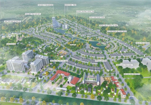 Dự án quy hoạch và phát triển đô thị mới tại tỉnh Nam Định