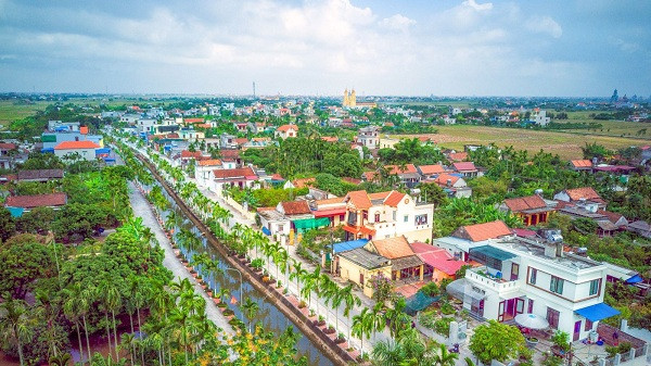 Diện mạo mới huyện Hải Hậu - khang trang - sạch đẹp
