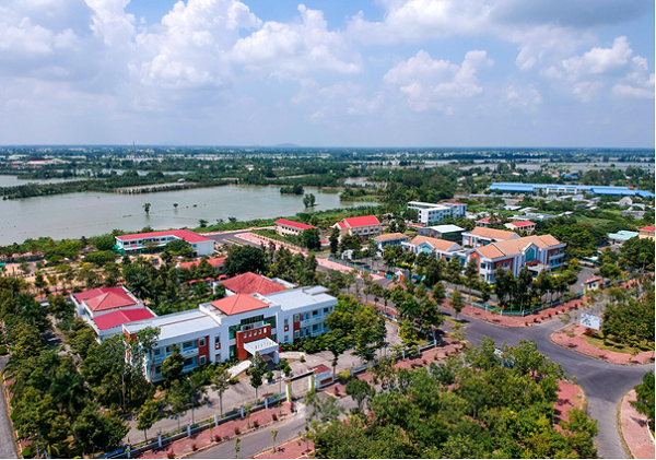 Huyện Vĩnh Thạnh khang trang và hiện đại